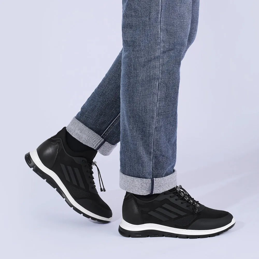 7 CM / 2.76 Inches CMR CHAMARIPA Hidden Heel Sneakers Shoes Men Taller Sports Shoes