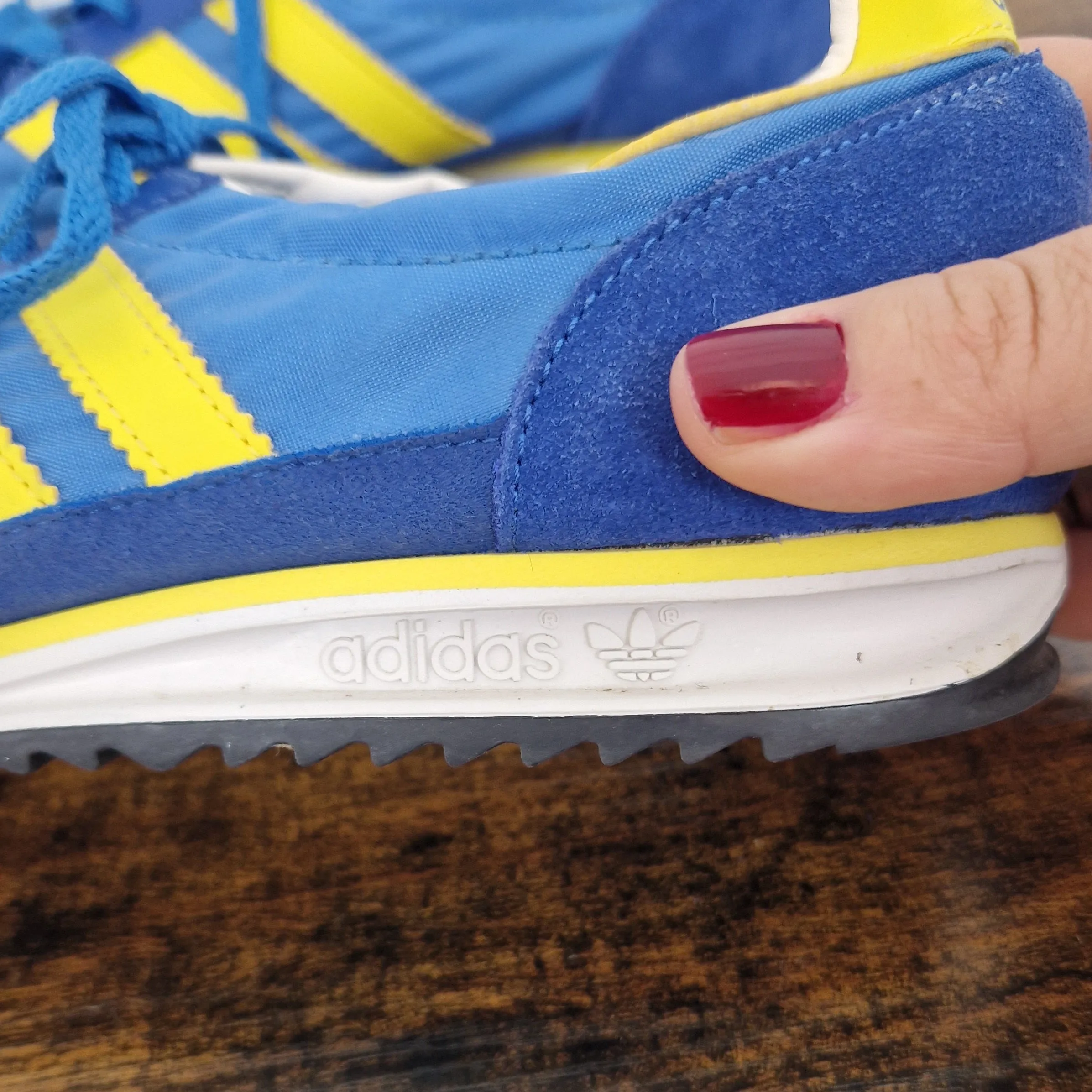 Adidas | Sneakers SL 72 blu e gialle