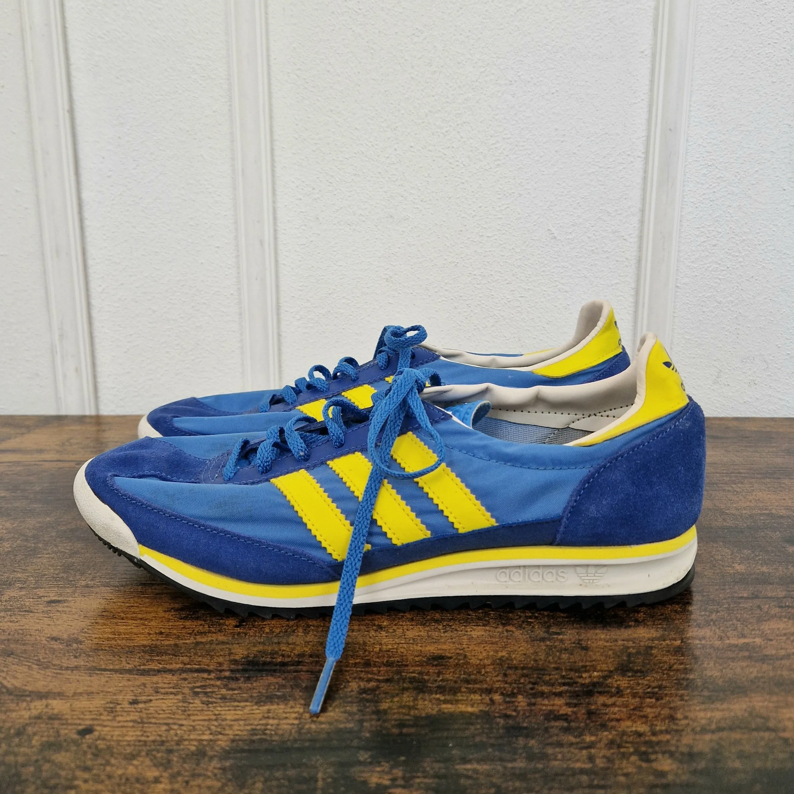 Adidas | Sneakers SL 72 blu e gialle