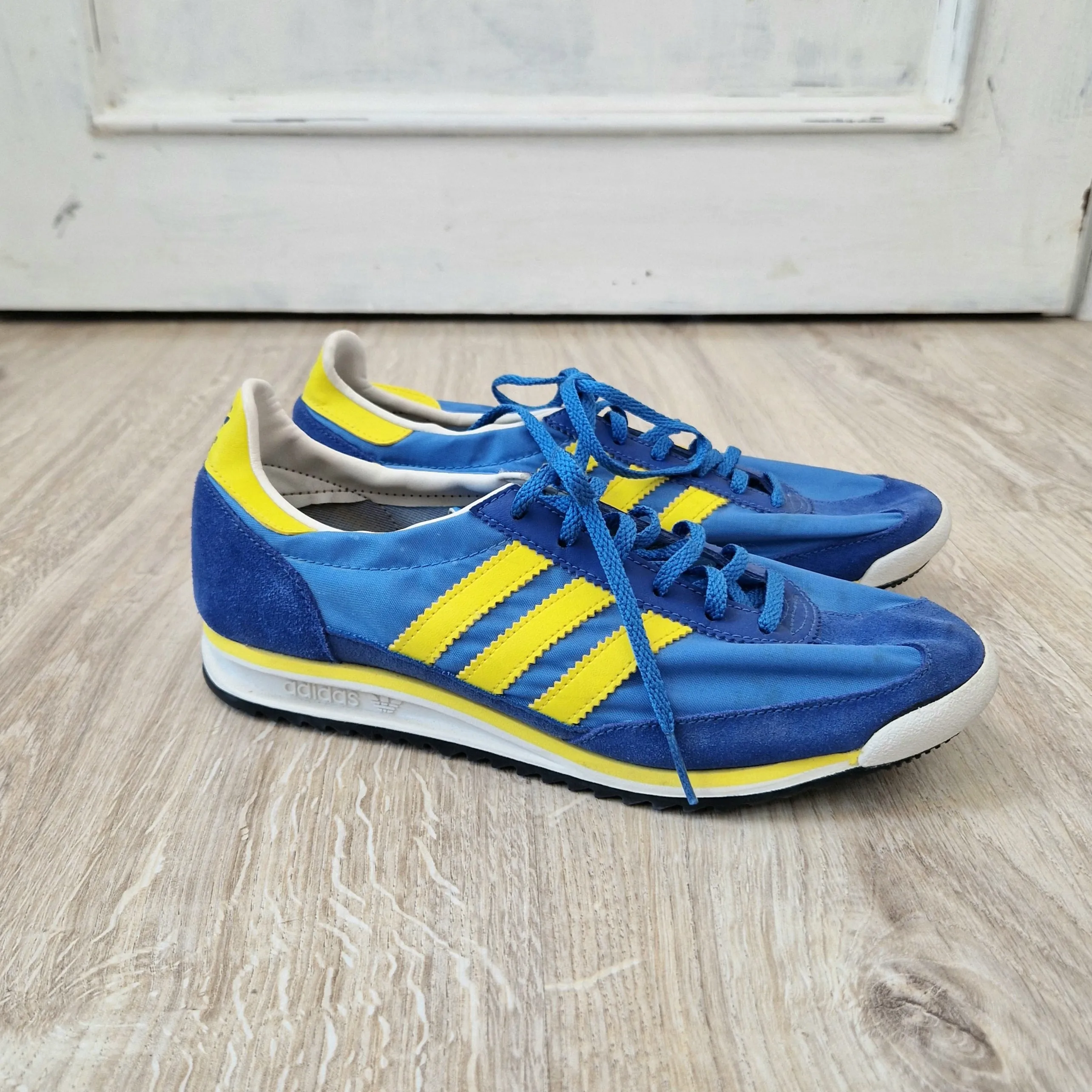 Adidas | Sneakers SL 72 blu e gialle