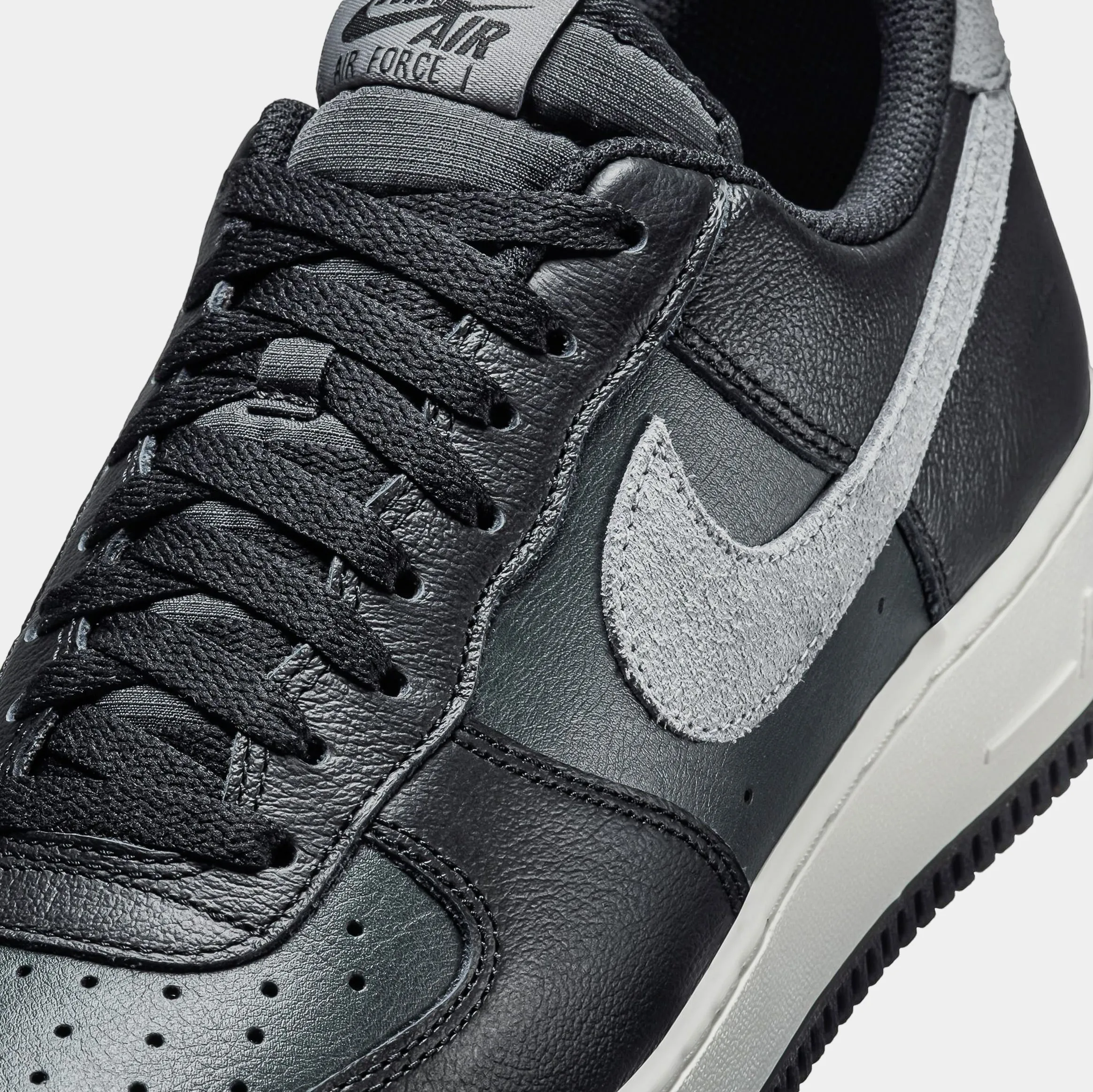 Air Force 1 '07 LV8 Smoke Grey Mens Lifestyle Shoes (Smoke Grey/Black)