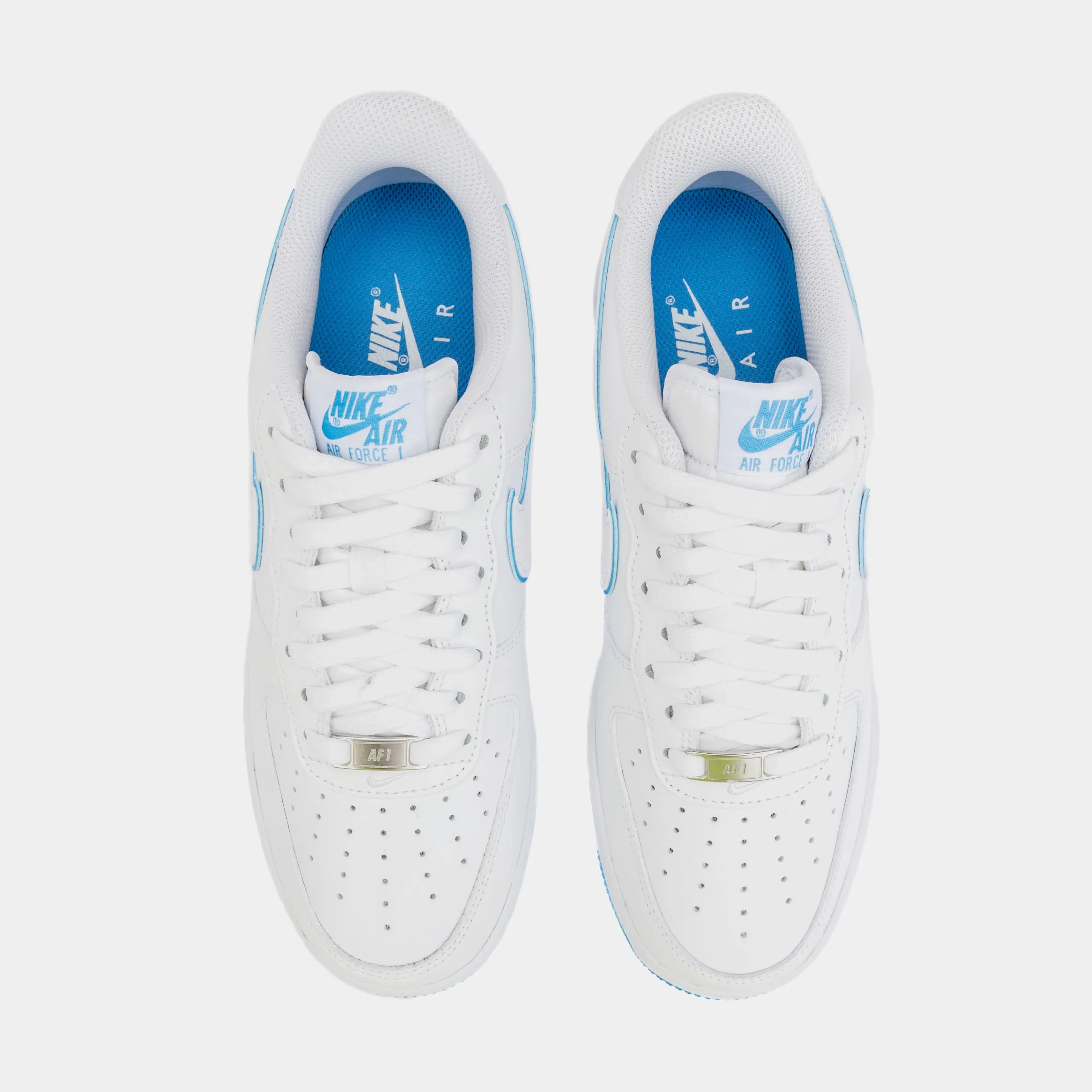 Air Force 1 '07 University Blue Mens Lifestyle Shoes (White/Blue)