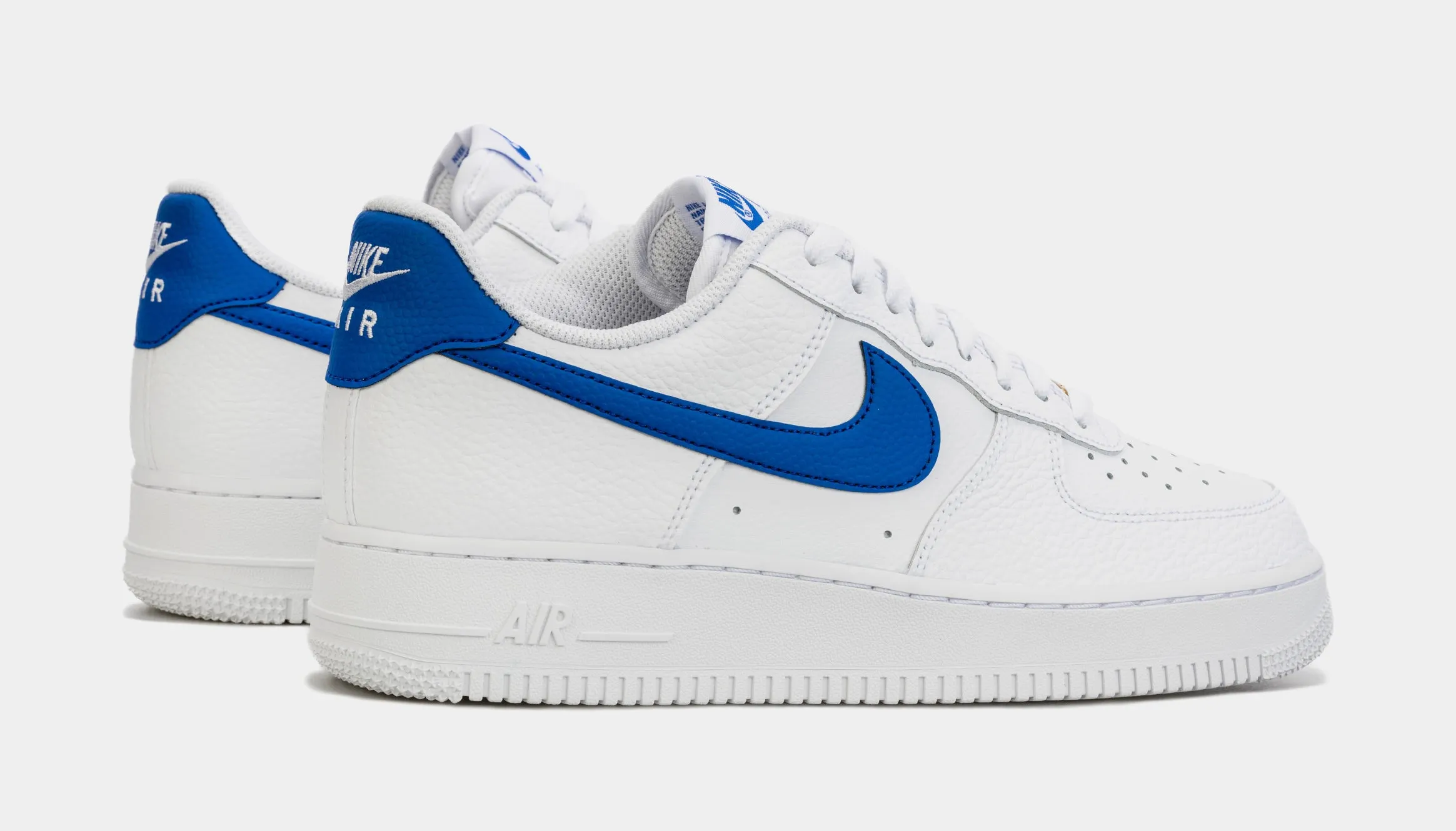 Air Force 1 Low Mens Lifestyle Shoes (White/Blue)