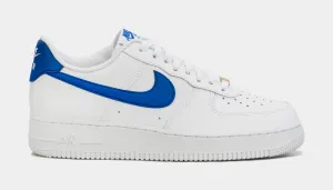 Air Force 1 Low Mens Lifestyle Shoes (White/Blue)