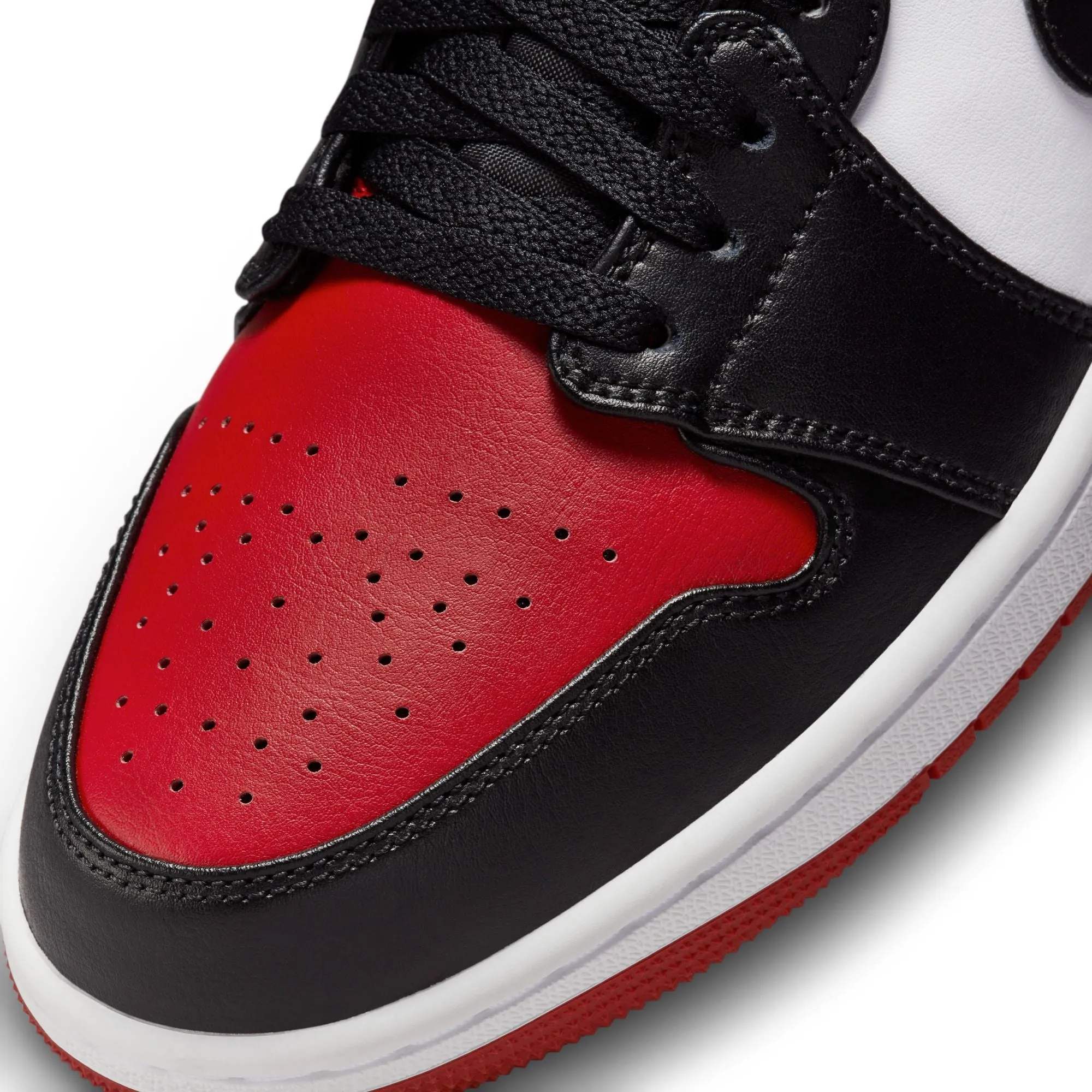 Air Jordan 1 Low 'Bred Toe 2.0'