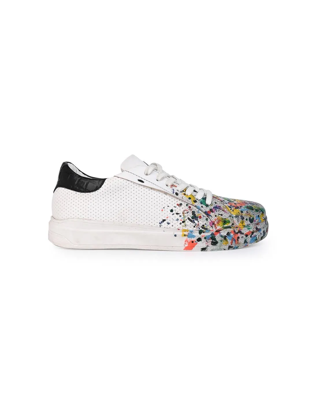 Alberto Torresi White Lightweight Stylish Sneakers