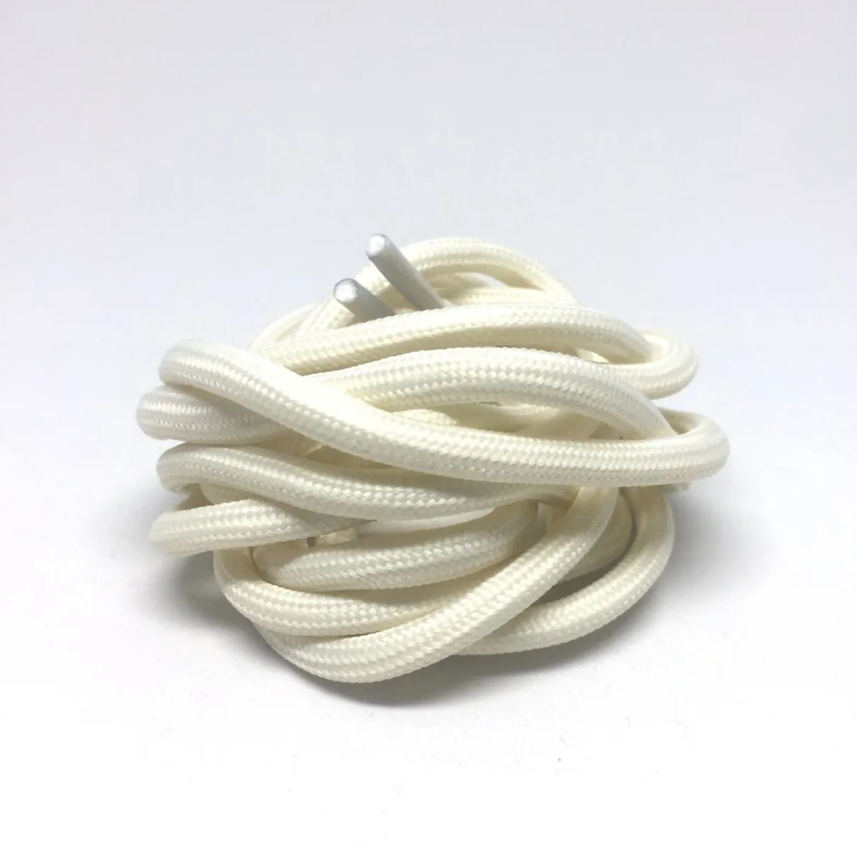 BASICS Cream Rope Laces