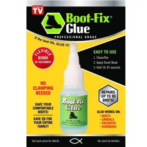 Boot-Fix Shoe Glue | Instant Professional Grade Shoe Repair Glue