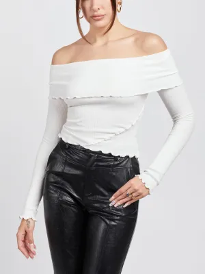 Bound Off Shoulder Top