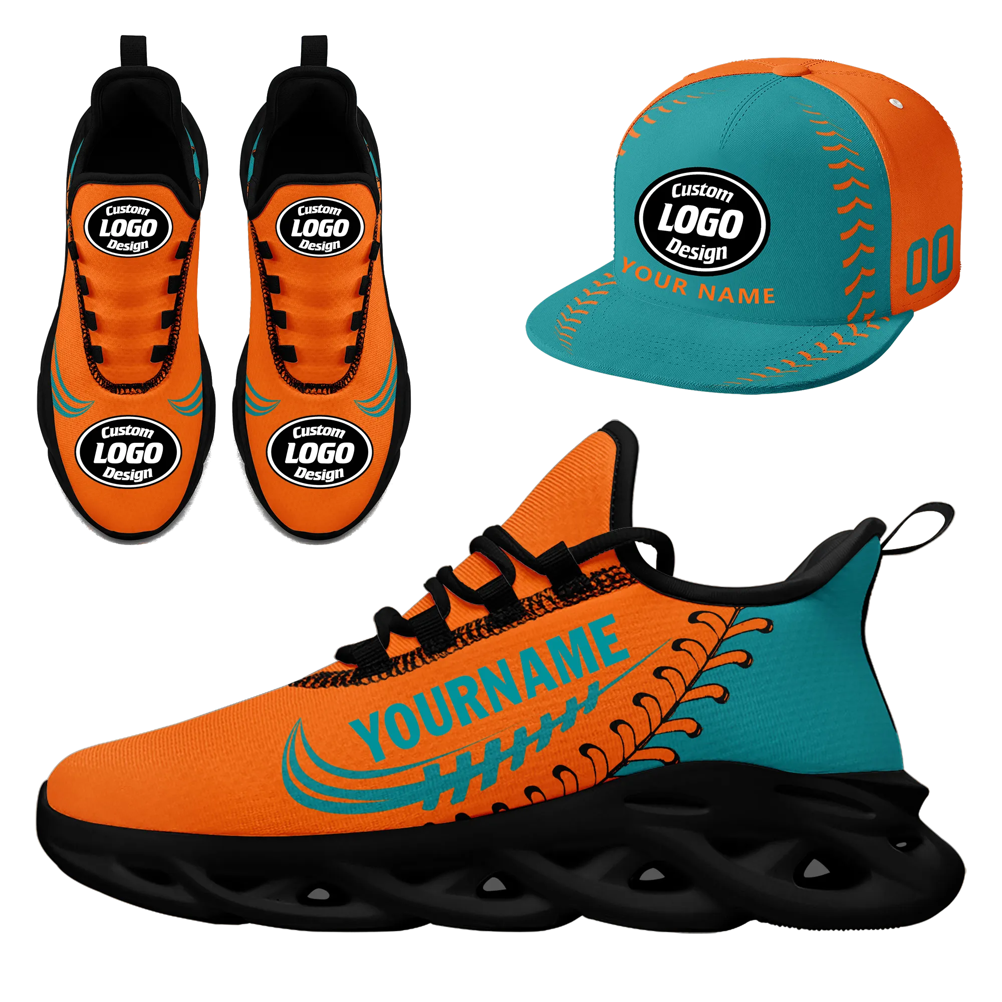 Custom MaxSoul Shoes and Hat Combo Personalized JH-bd0b00ea-e