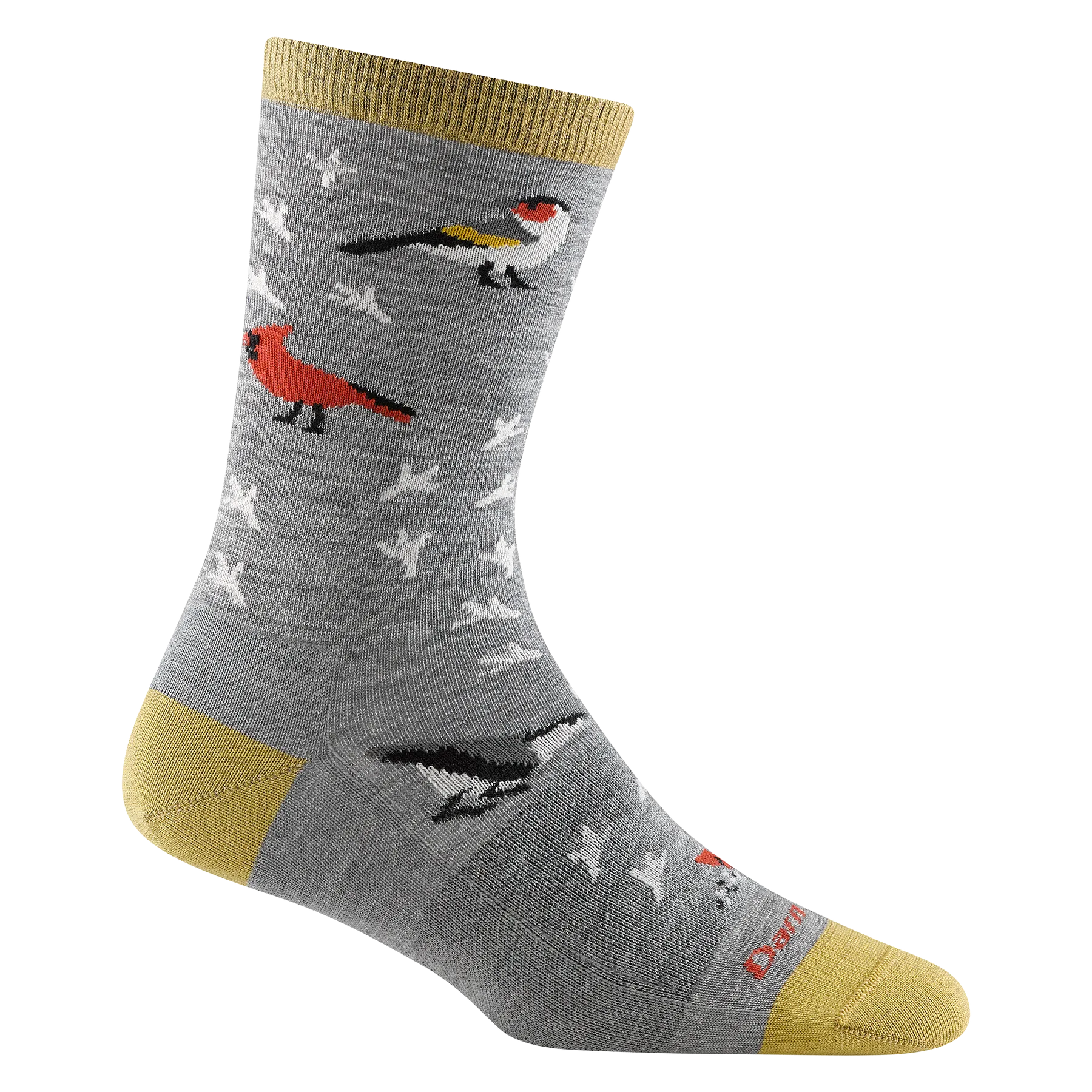 Darn Tough Women's Twitterpated Crew Lightweight Lifestyle Socks