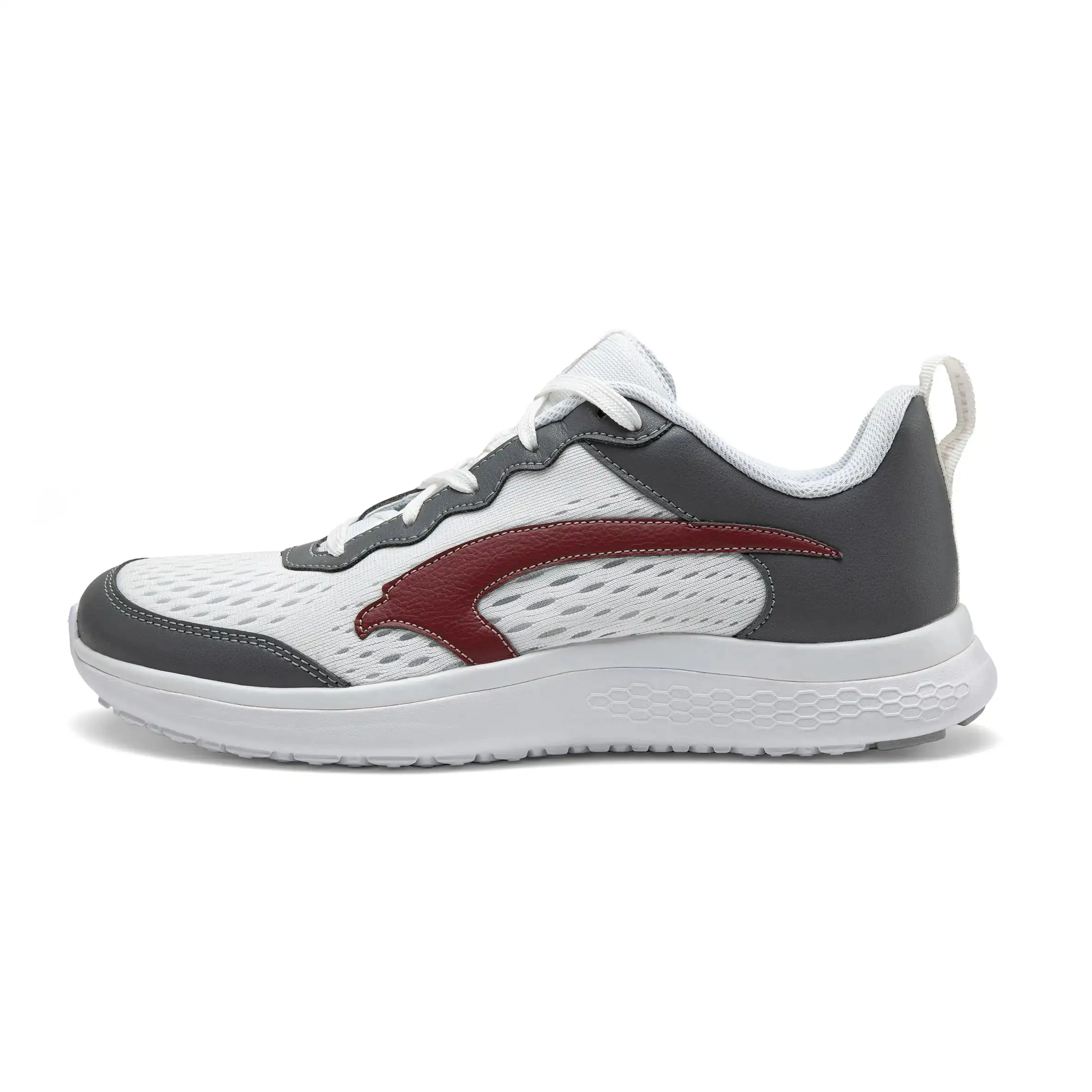 Edge White/Grey/Burgundy Women