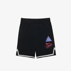 Giannis Logo Mesh Youth Shorts - Black