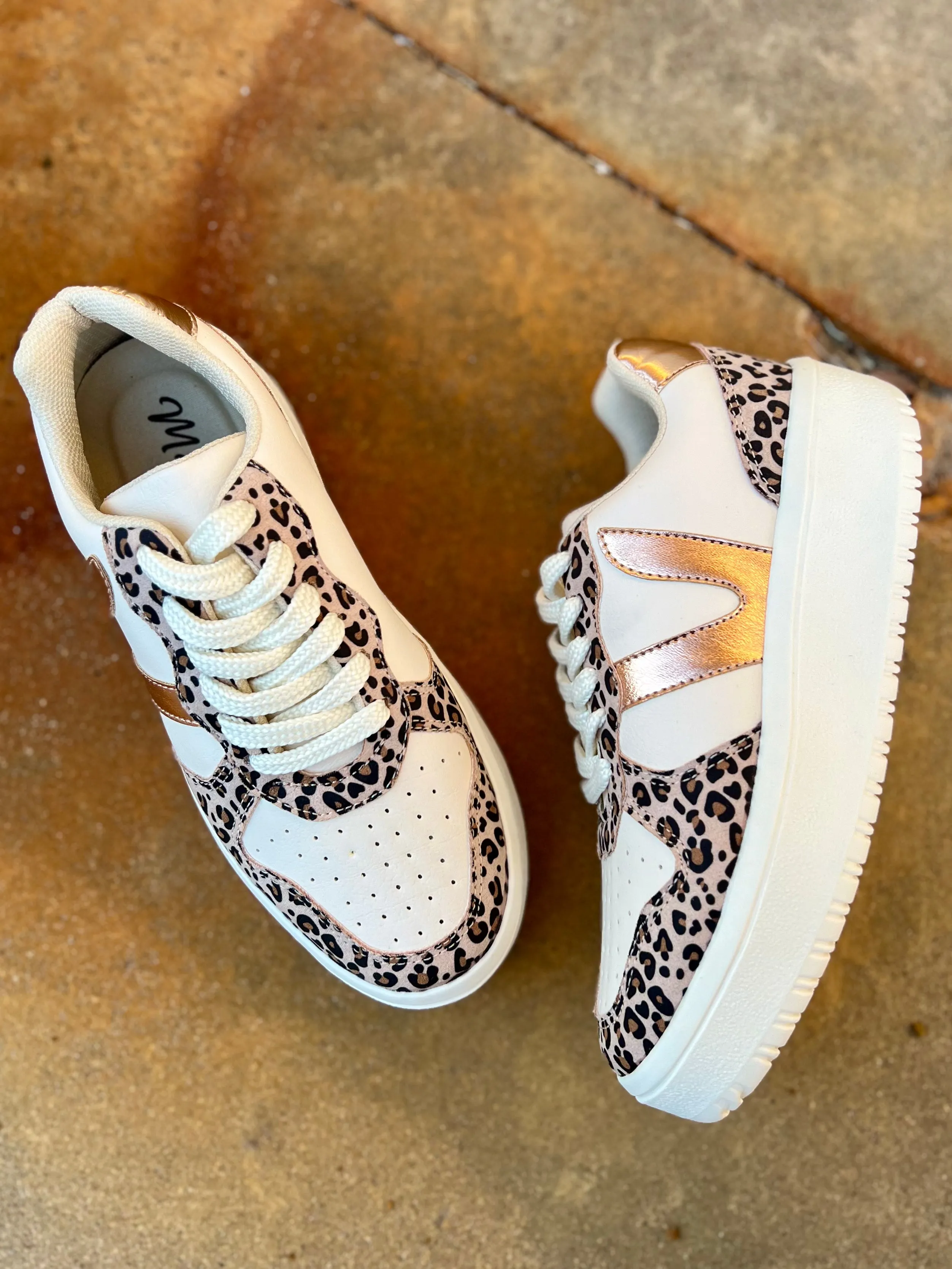 Ivy Nude Leopard Sneakers*