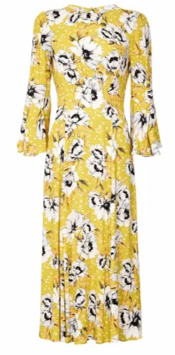 Luisa Floral Midi Dress