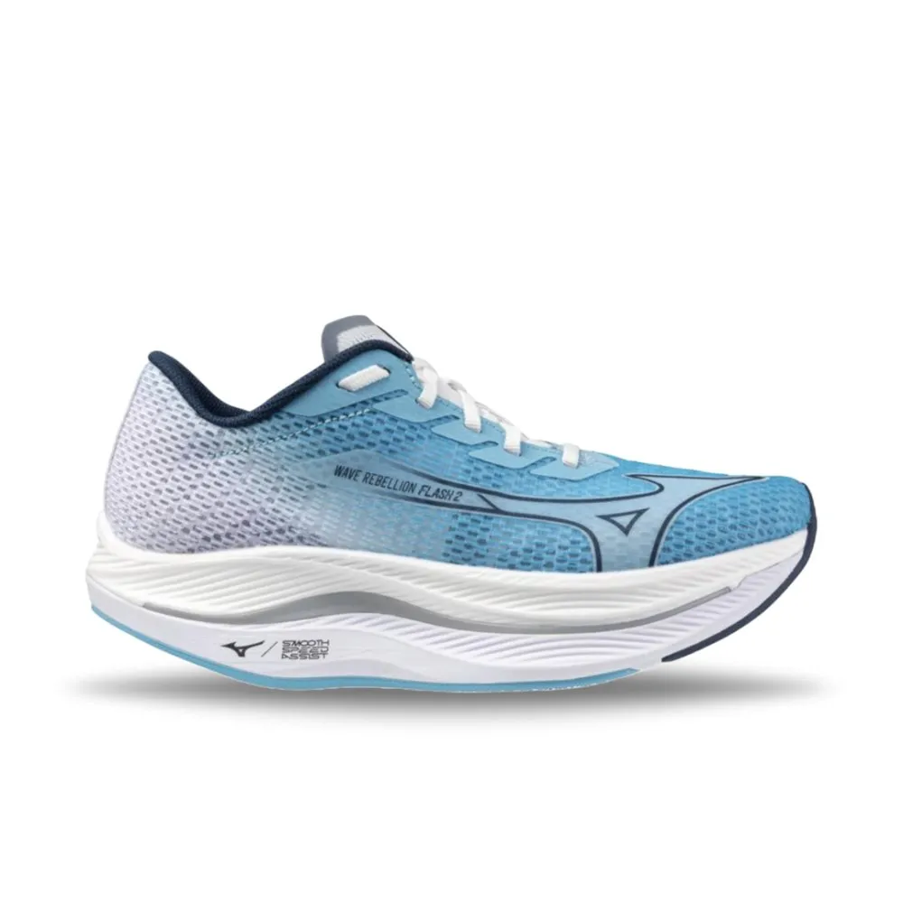 Mizuno Women's Wave Rebellion Flash 2 - River Blue/Blue Wing Teal