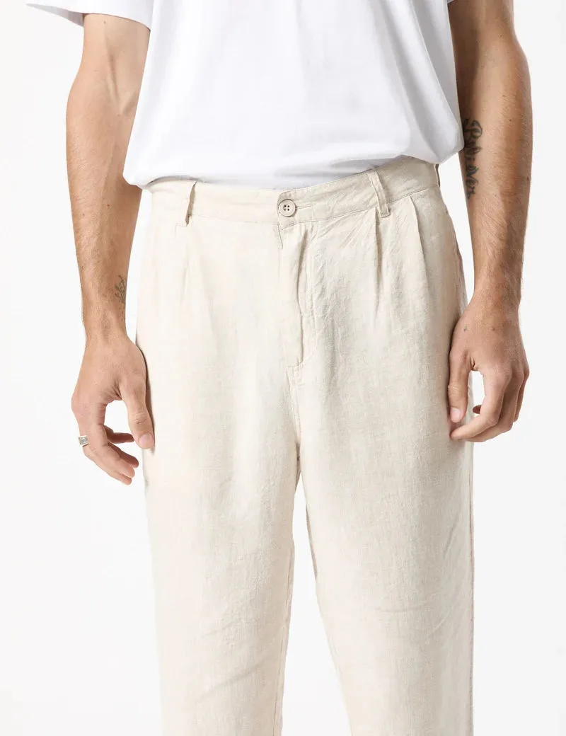 MR SIMPLE - Brooklyn Linen Pant Natural