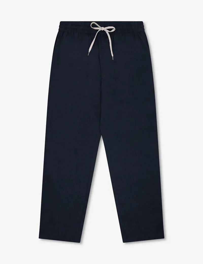 MR SIMPLE - Brooklyn Linen Pant Navy