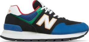 New Balance 574 'Rugged - Black Captain Blue' Sneakers, black