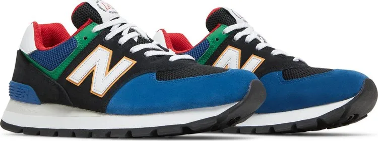 New Balance 574 'Rugged - Black Captain Blue' Sneakers, black