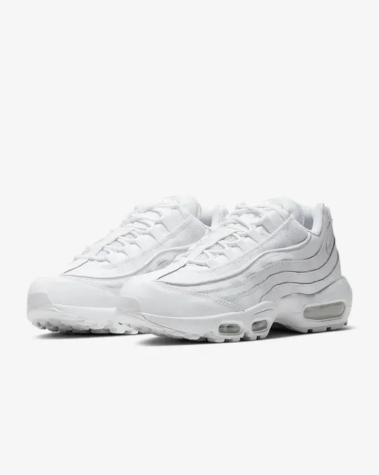 Nike men's sneakers shoe Air Max 95 Essential CT1268 100 white-grey 