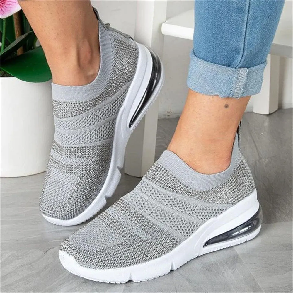 OCW Casual Walking Slip-on Orthopedic Shoes Air Capsule Mesh Sneakers