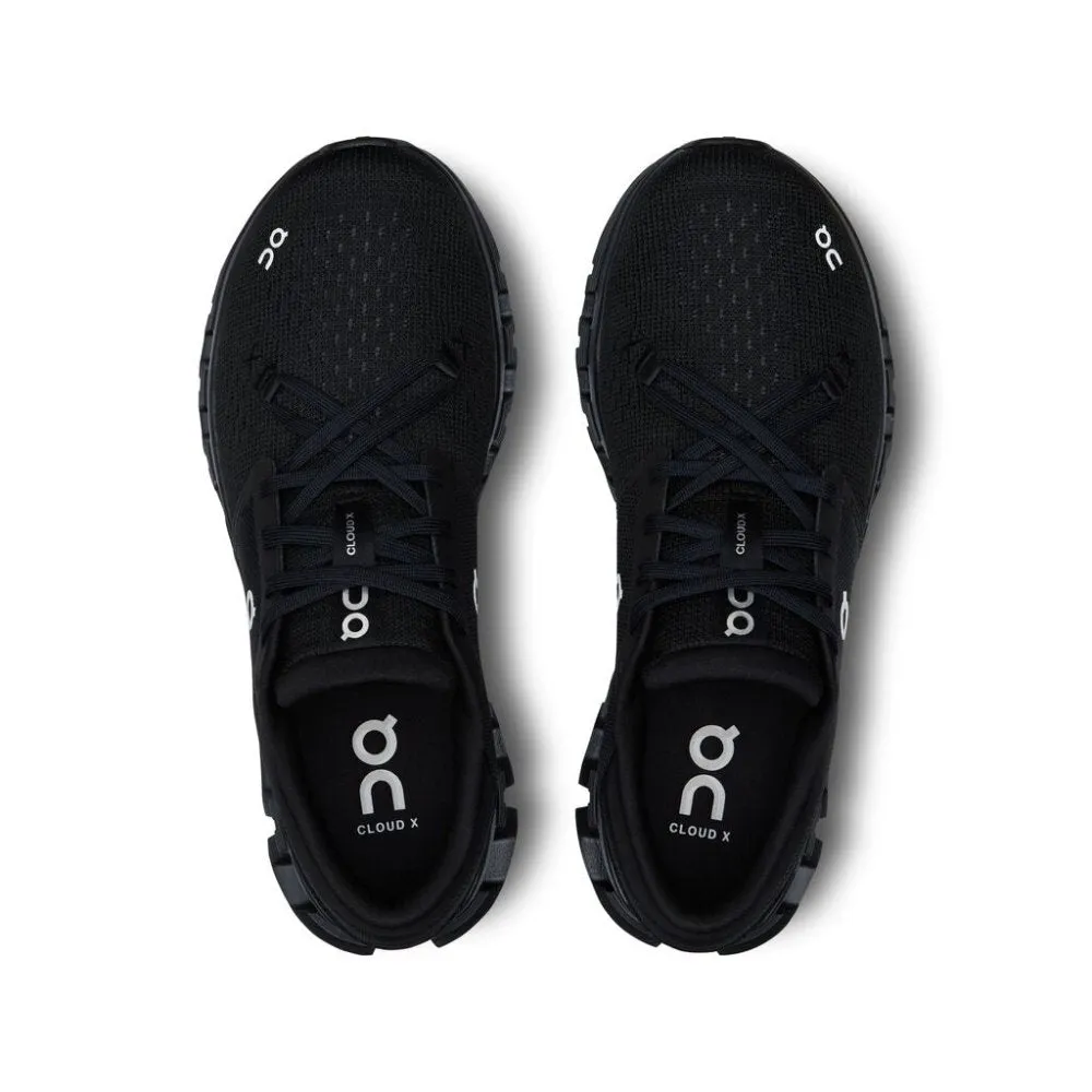 On Women's Cloud X 4 - Black/Eclipse