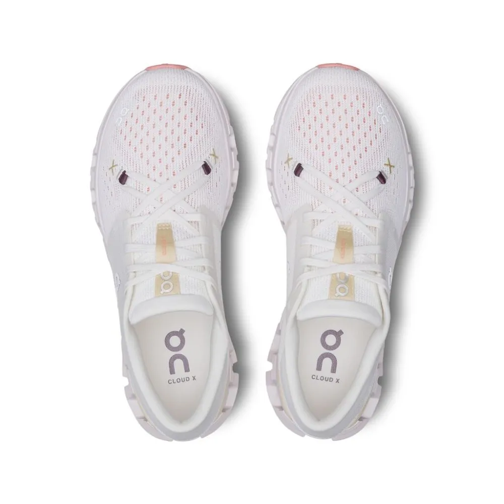 On Women's Cloud X 4 - Ivory/Sand