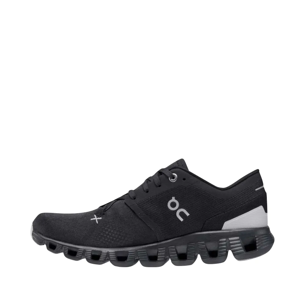 On Women's Cloud X3 Training Sneaker in Black