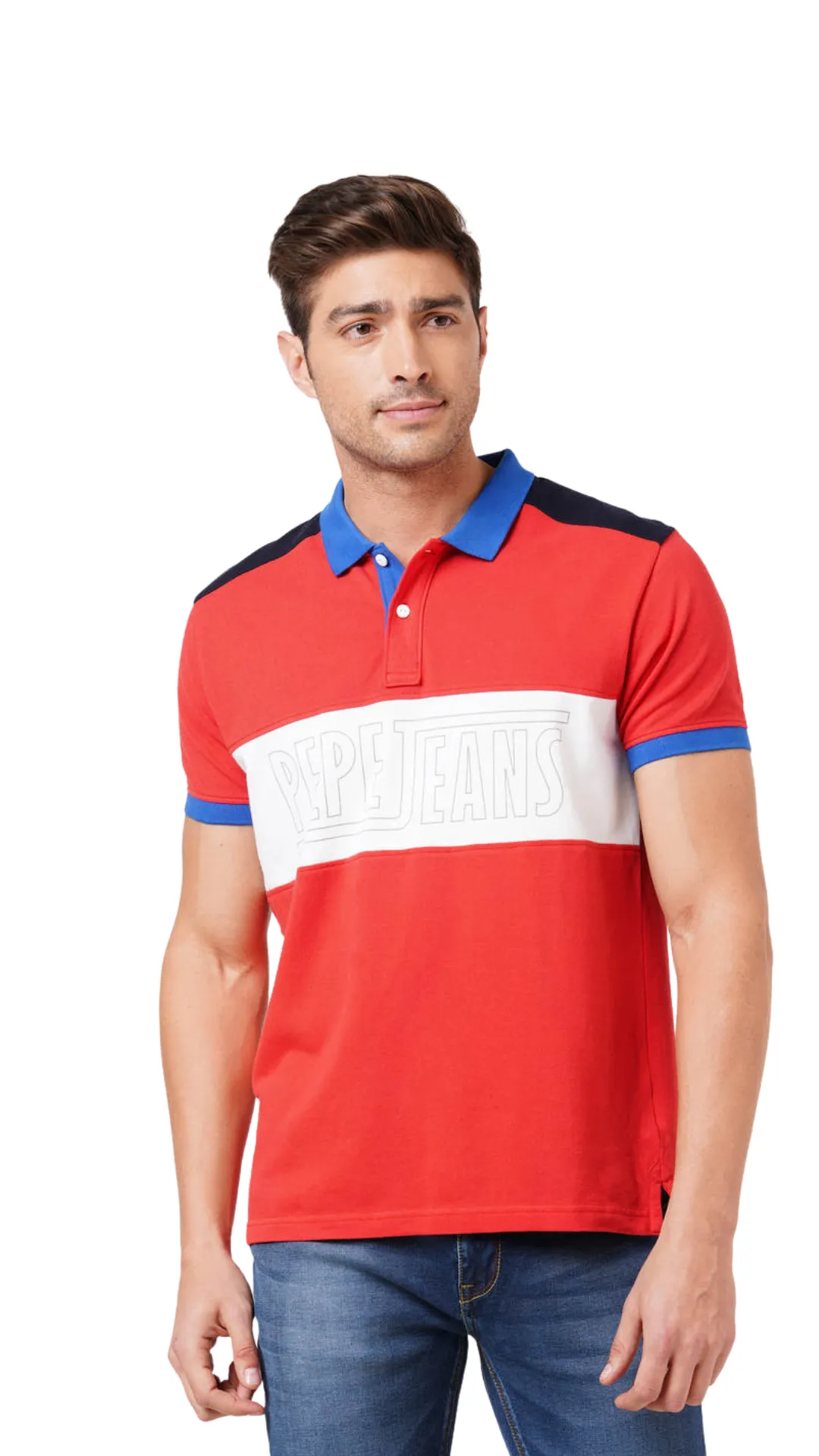 Pepe Jeans Will SS Colour Block Polo