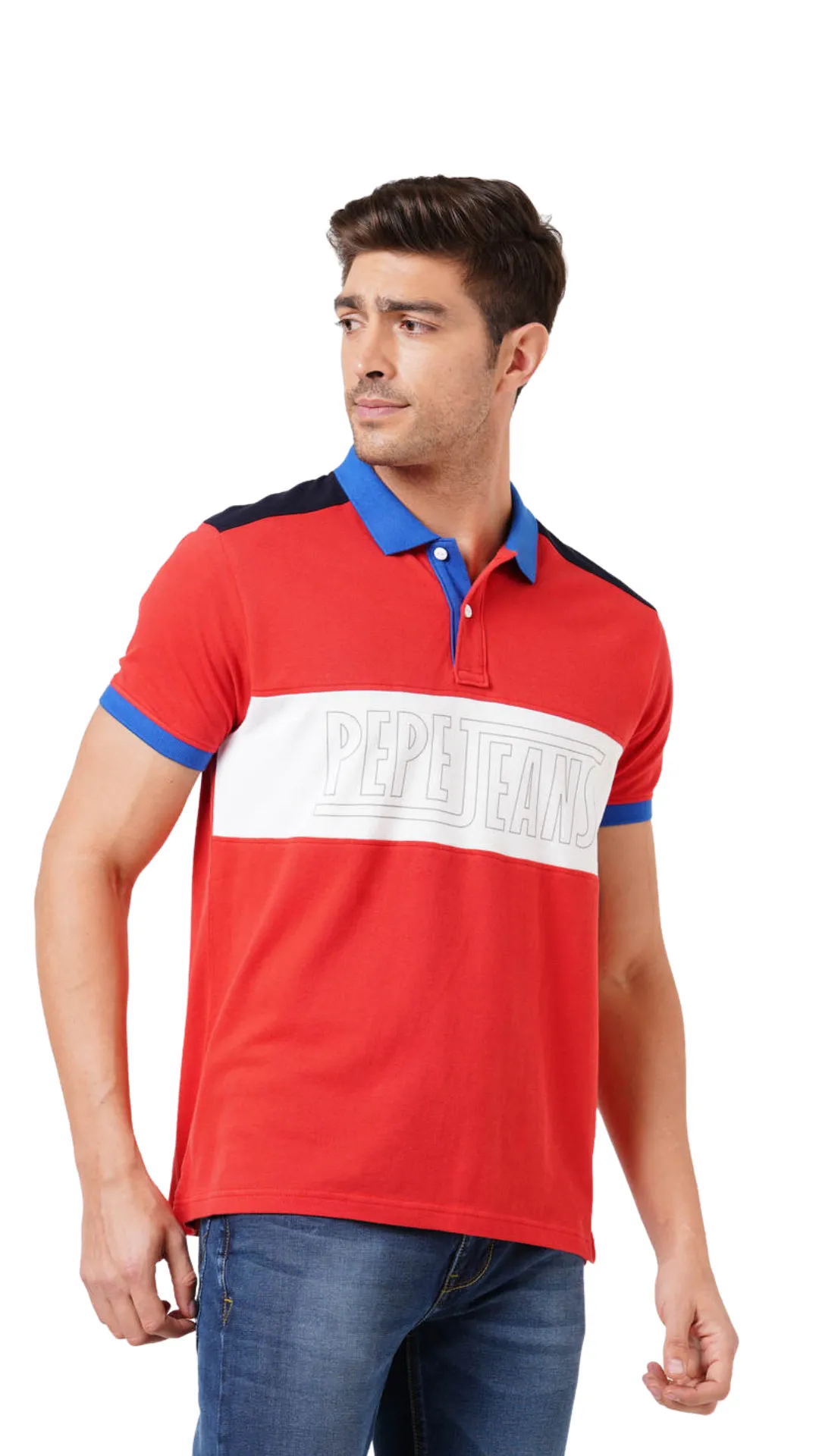 Pepe Jeans Will SS Colour Block Polo