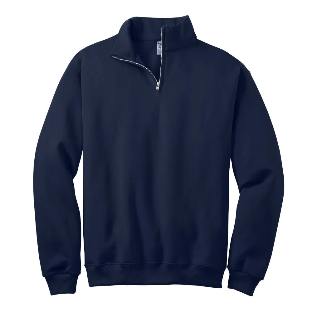 Personalized Tooth Brush Dental Quarter Zip Embroidered Sweatshirt