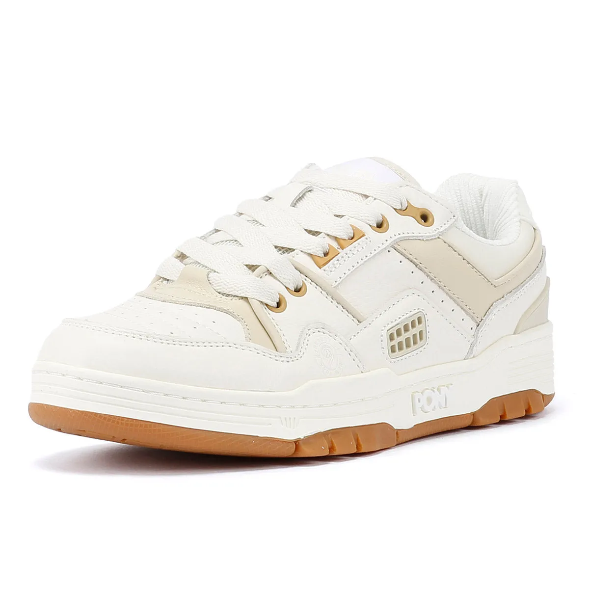 Pony M_100 White/Ecru Trainers