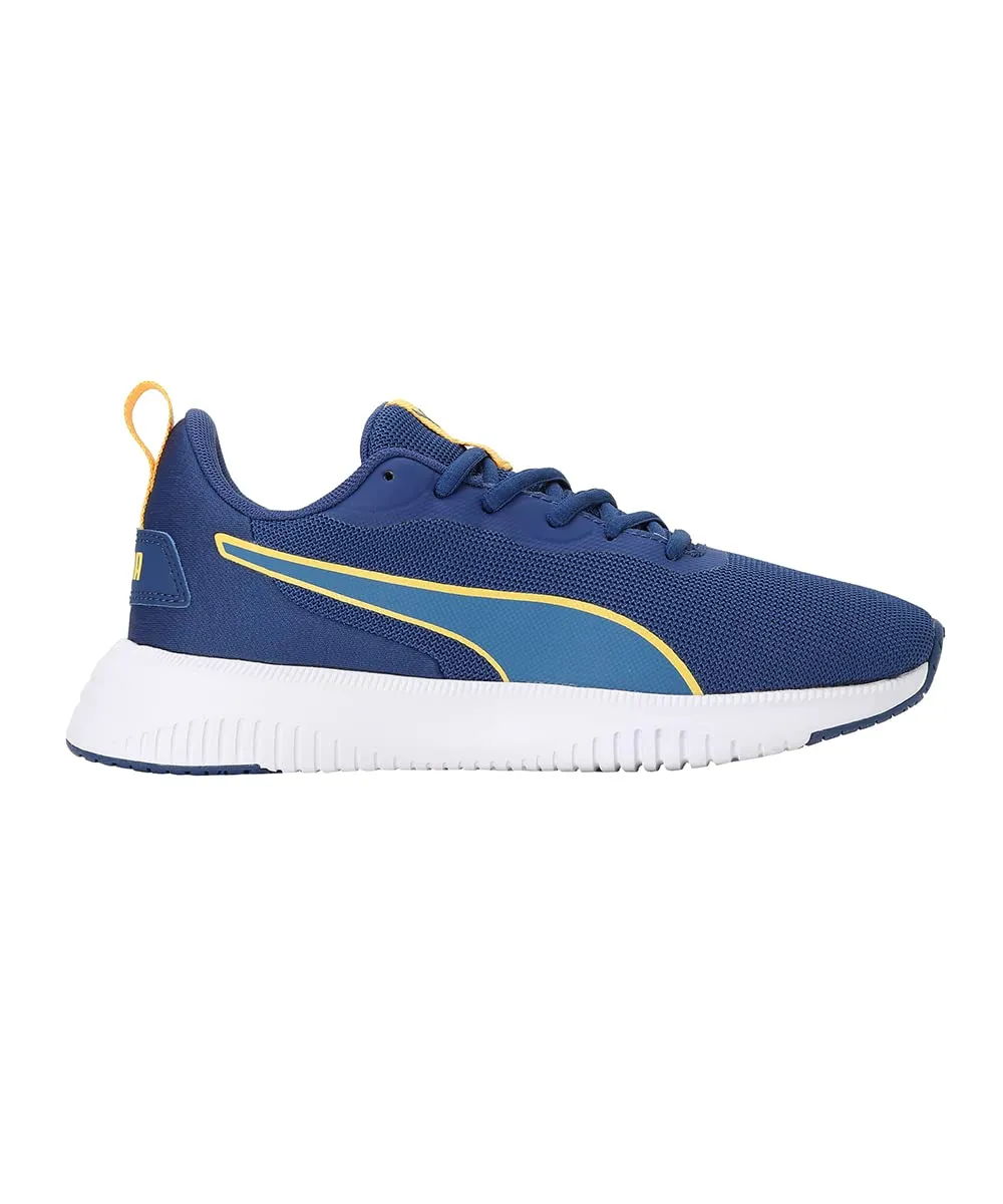 Puma Unisex-Child Flyer Flex Jr Blazing Blue-Lake Blue White Sneaker - 4 UK (19556214)