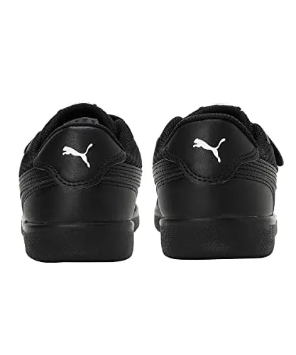 Puma Unisex-Kid -Punch Comfort Jr Black-Black Sneaker - 4UK (39613101)