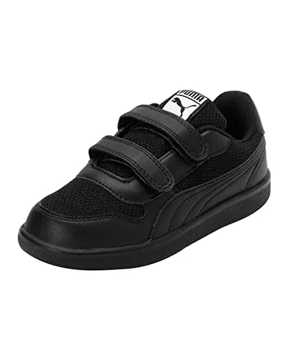 Puma Unisex-Kid -Punch Comfort Jr Black-Black Sneaker - 4UK (39613101)