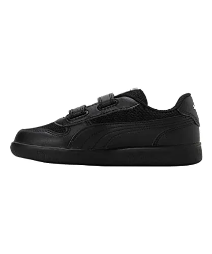 Puma Unisex-Kid -Punch Comfort Jr Black-Black Sneaker - 4UK (39613101)