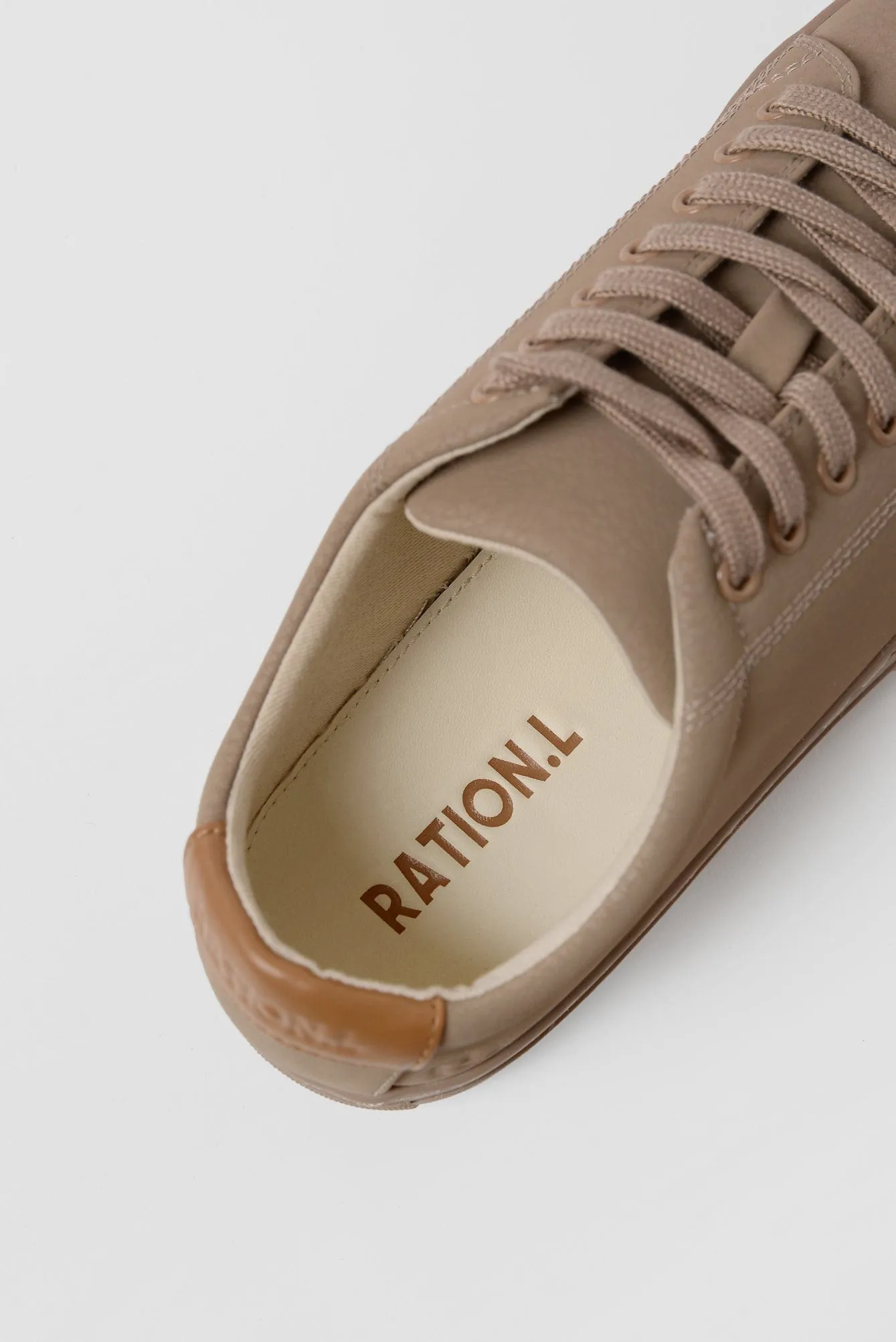 R-Kind Unisex Vegan Leather Sneakers | Pluto Putty