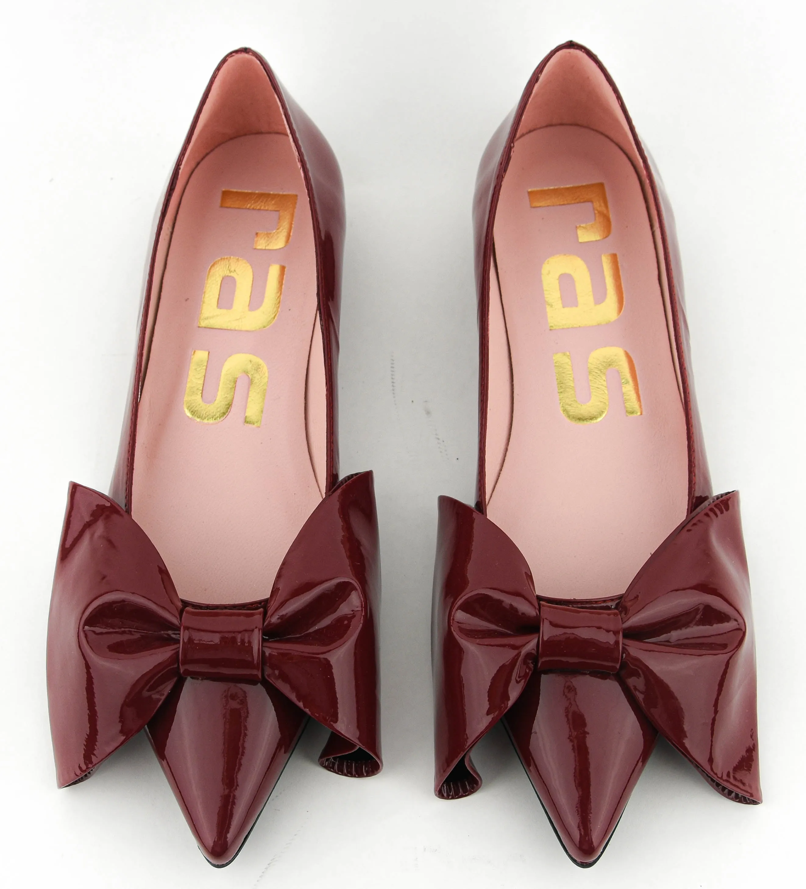 RAS METALLIC BOW FLATS CHERRY