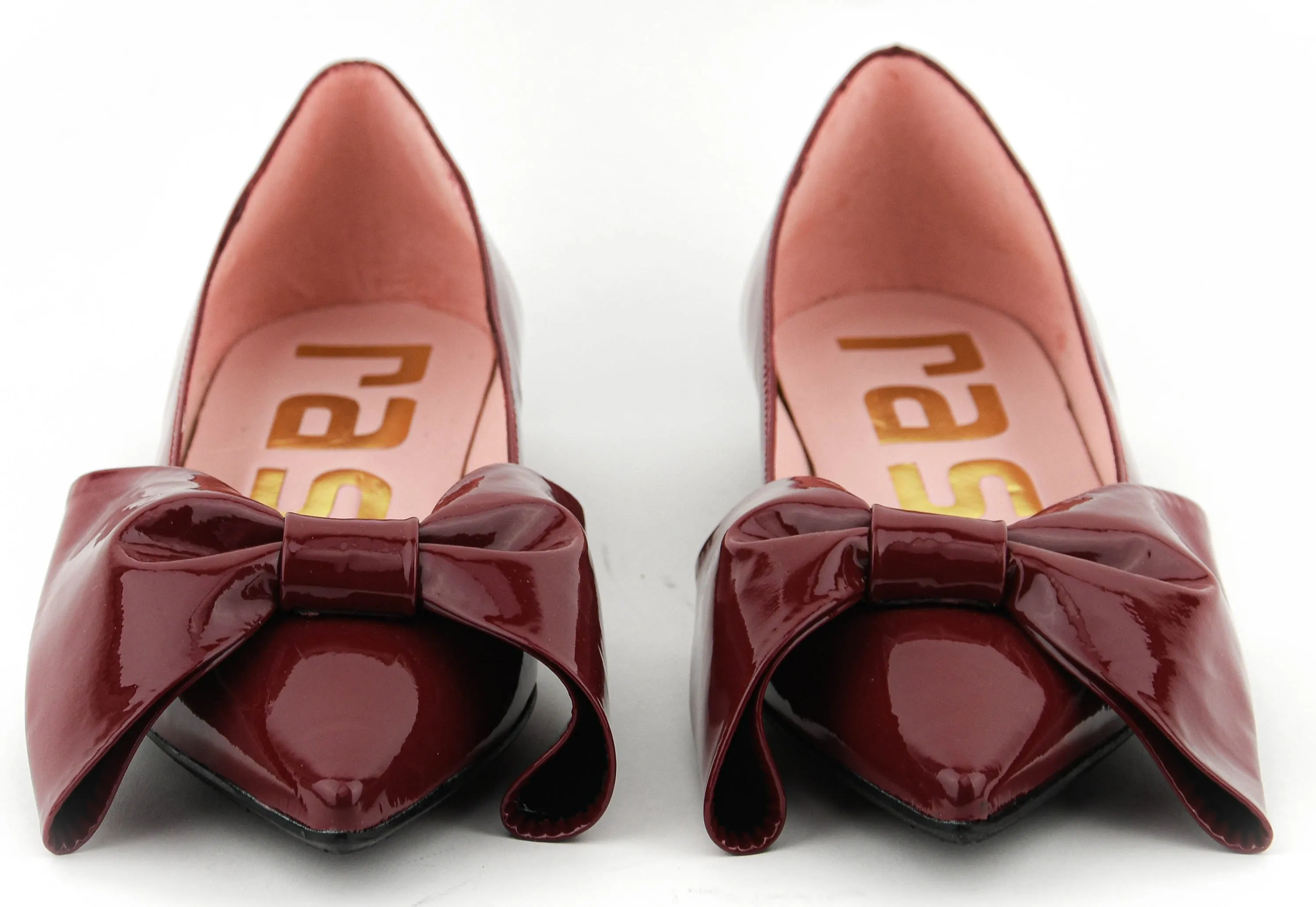 RAS METALLIC BOW FLATS CHERRY