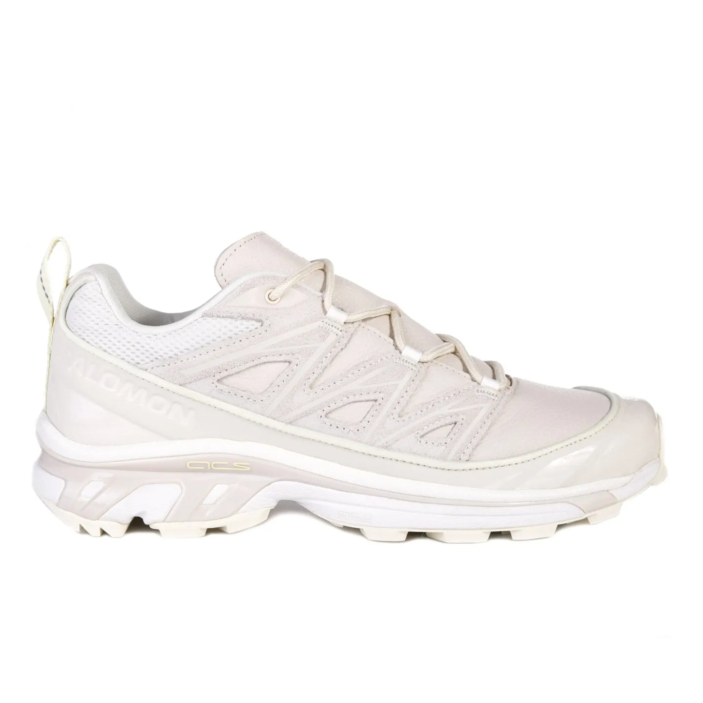 SALOMON XT-6 EXPANSE LEATHER VANILLA ICE / ALMOND MILK / TRANSPARENT YELLOW