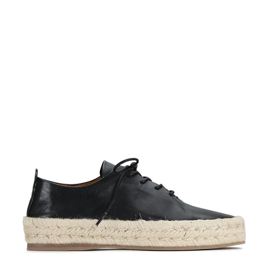 SEASPRAY ESPADRILLE SNEAKERS LEATHER