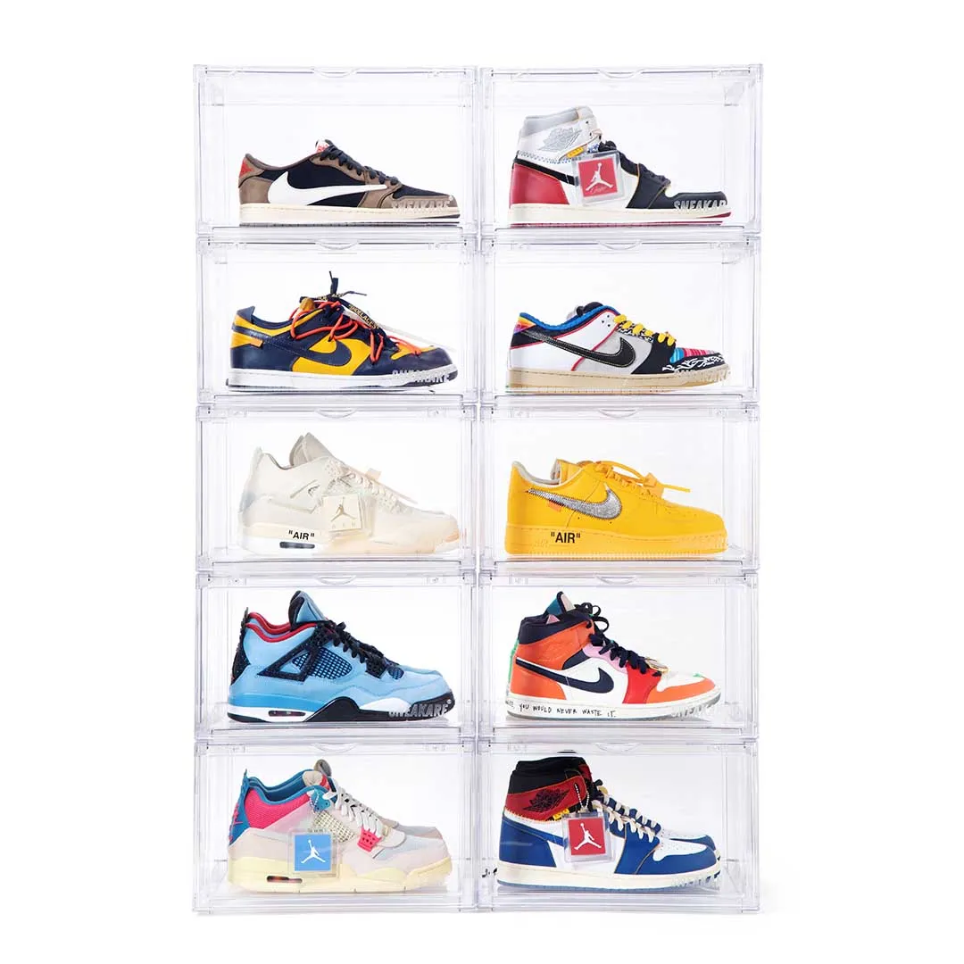 Stack'Em Sneaker Crates | Shoe Crates (Side Drop)