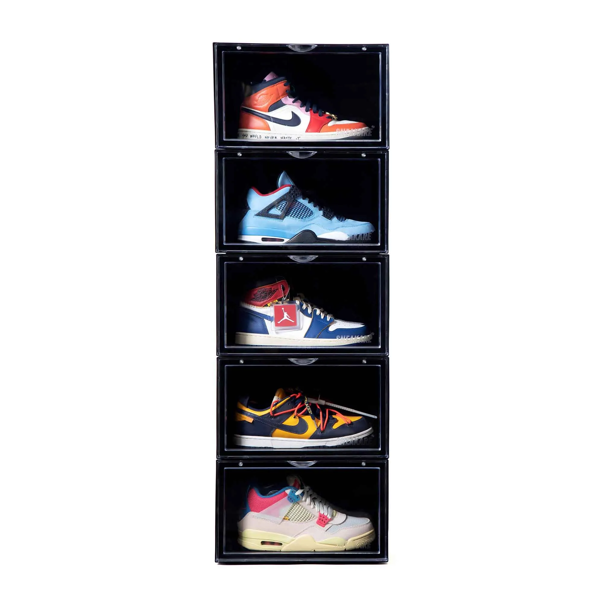 Stack'Em Sneaker Crates | Shoe Crates (Side Drop)