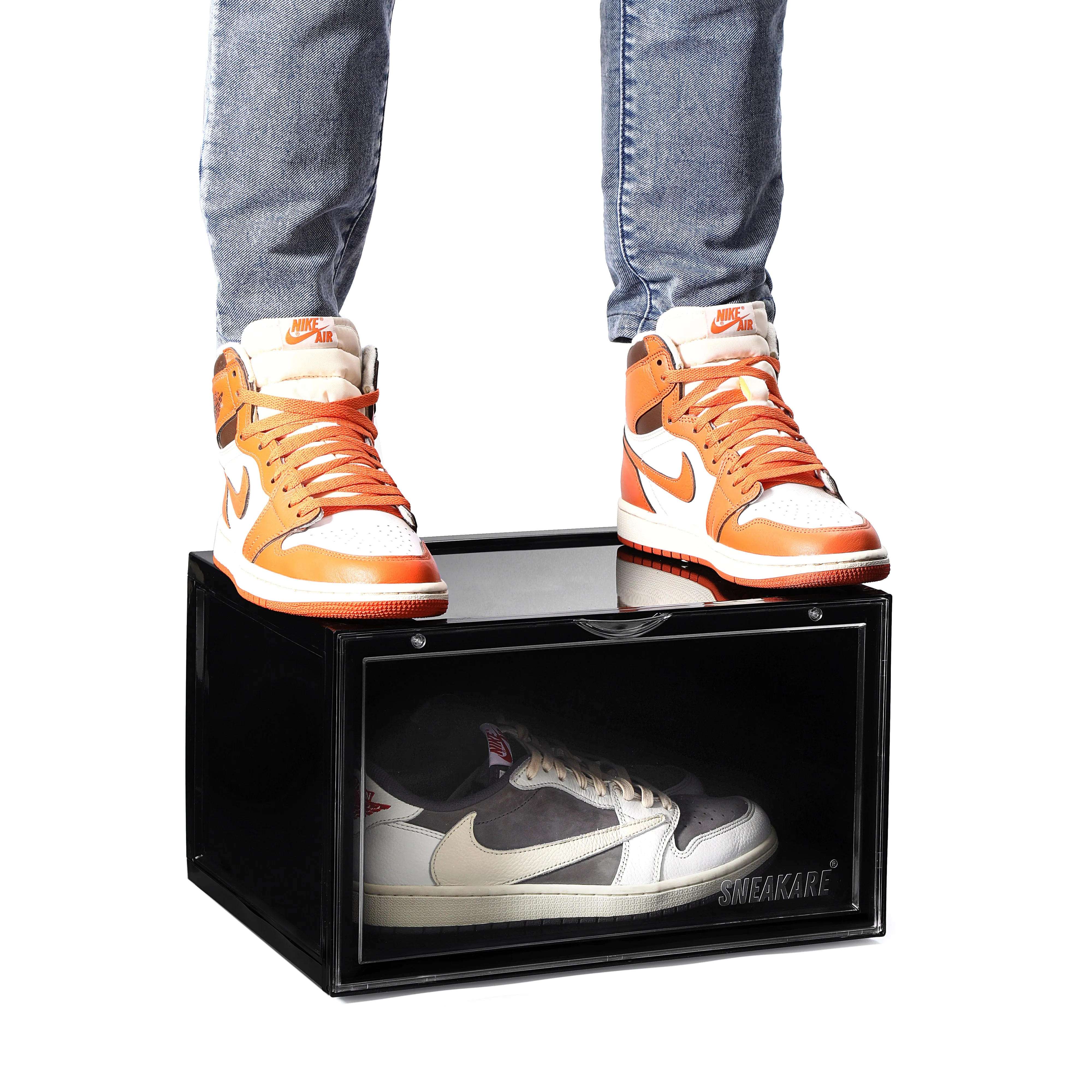 Stack'Em Sneaker Crates | Shoe Crates (Side Drop)