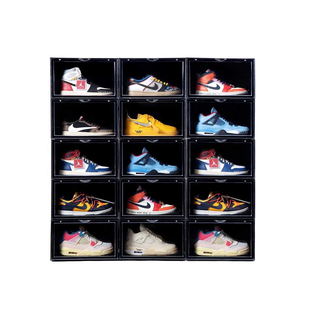 Stack'Em Sneaker Crates | Shoe Crates (Side Drop)