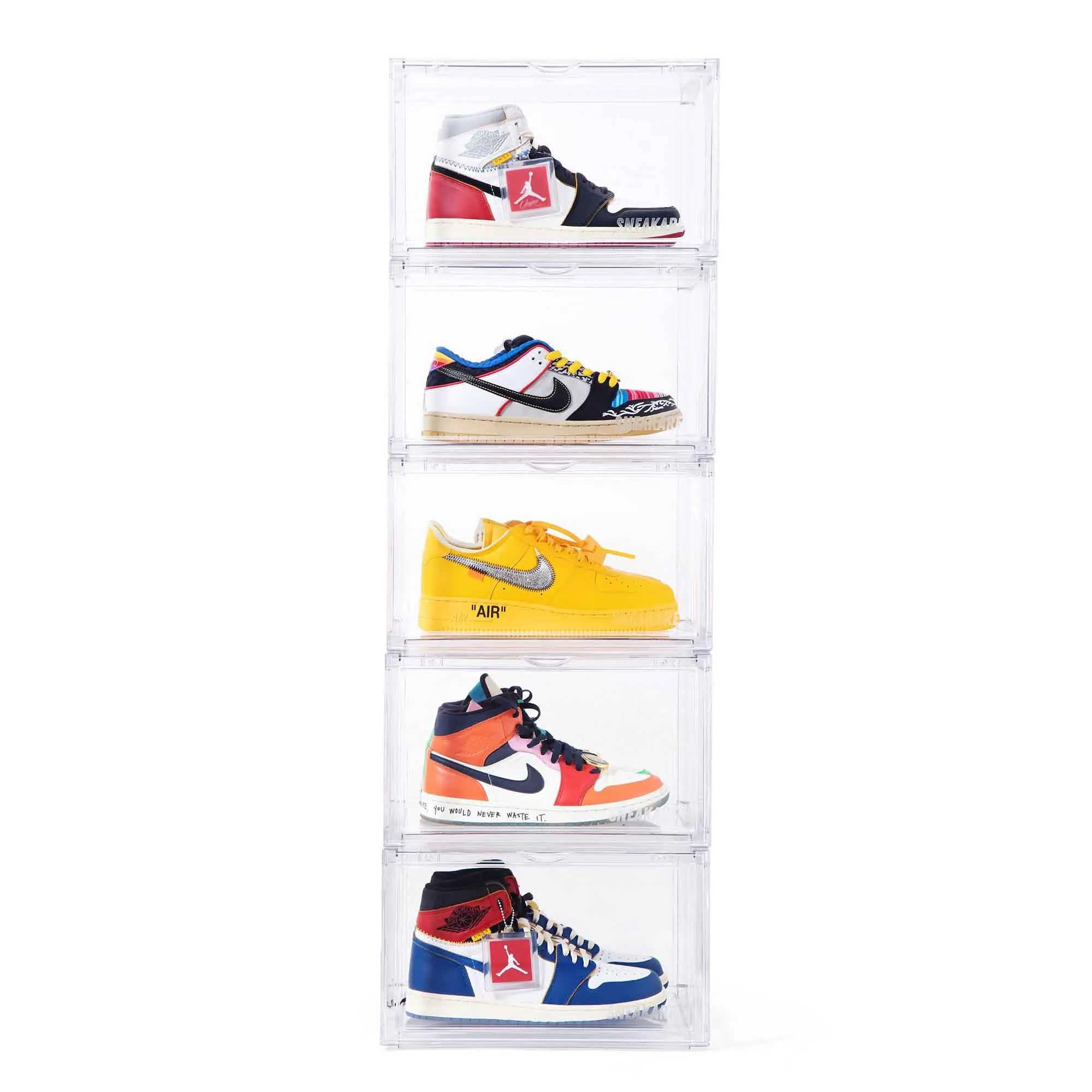 Stack'Em Sneaker Crates | Shoe Crates (Side Drop)