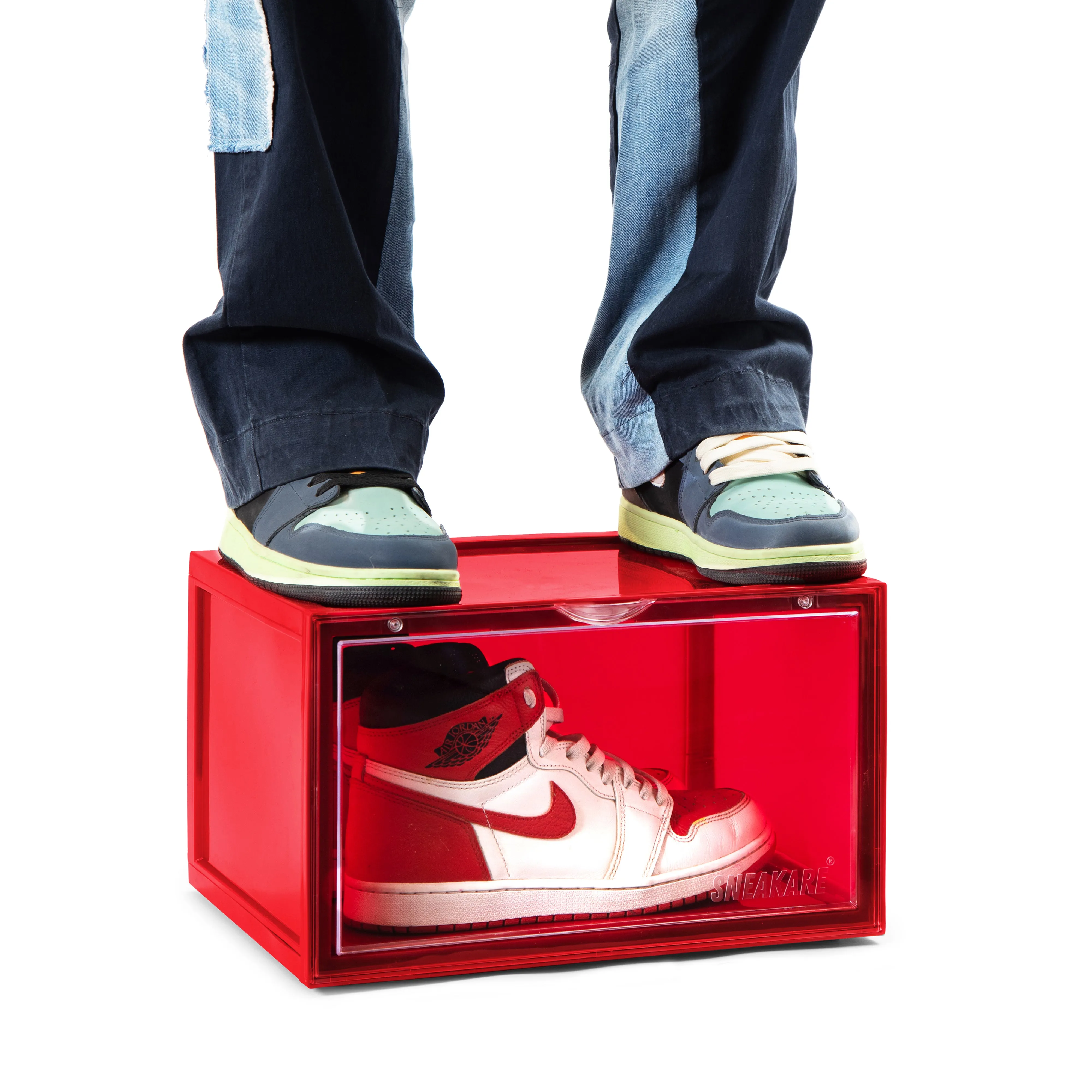 Stack'Em Sneaker Crates | Shoe Crates (Side Drop)