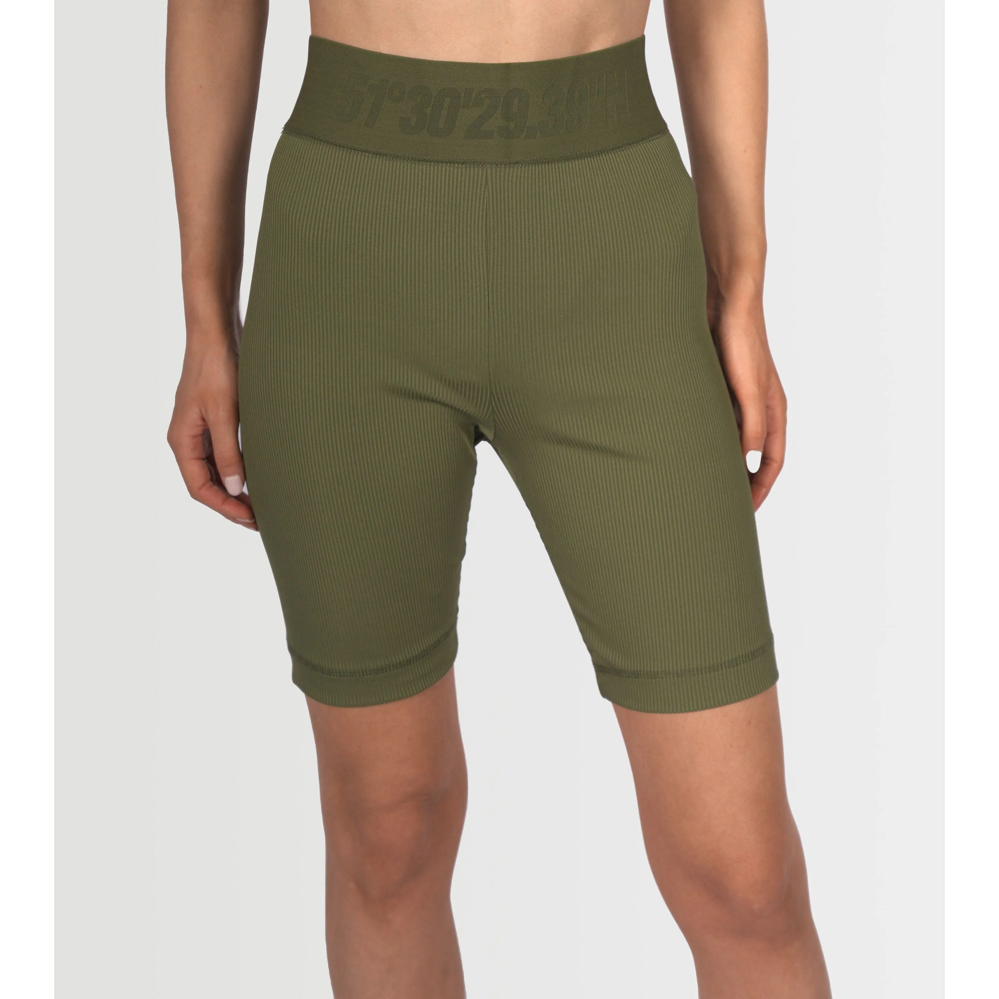 Topshop Women's Sport Nadia Bike Shorts - Khaki