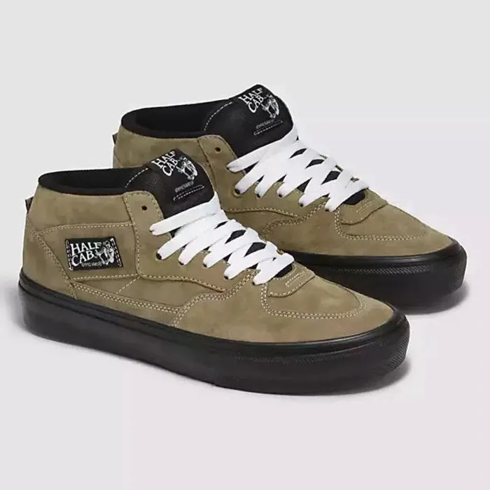 Vans Skate Half Cab Pig Suede Olive/Black